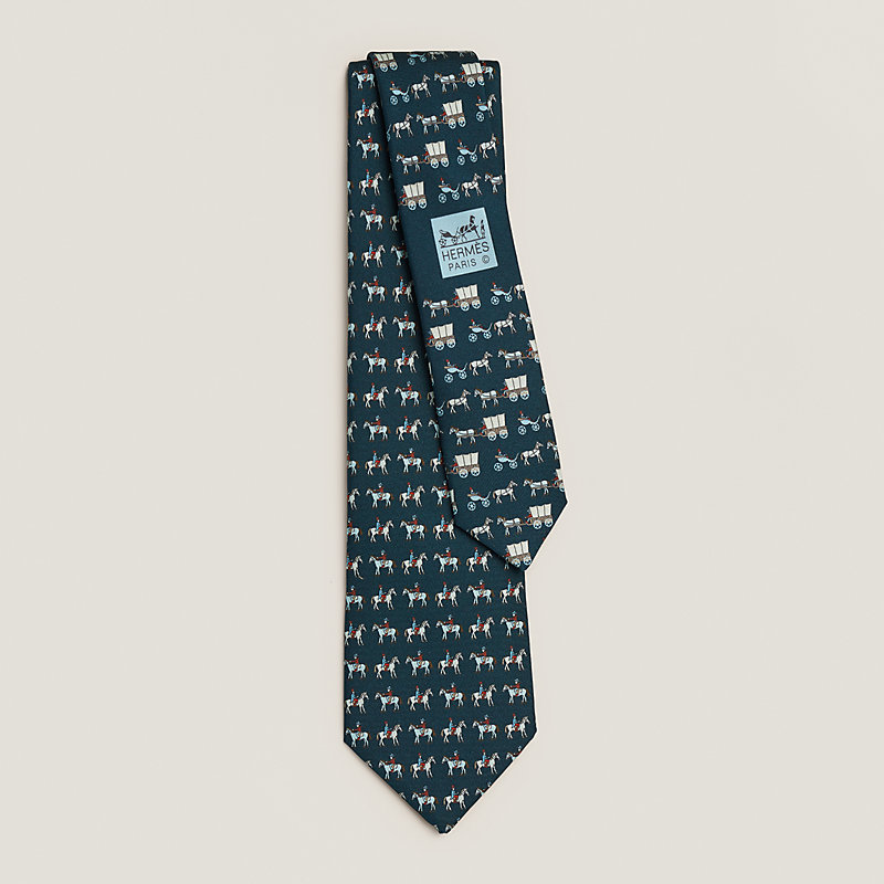 24 to 706 Twillbi tie - Blue | Hermès Mainland China